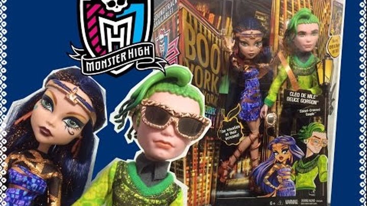 Monster High Boo York Musical Cleo DeNile and Deuce Gorgon Review | New Monster High Doll 2 pack