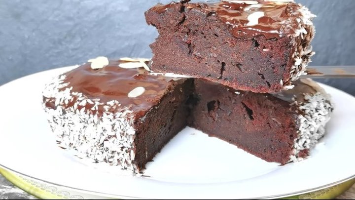Сумасшедший пирог за КОПЕЙКИ – вкусный и быстрый шоколадный пирог к  ...