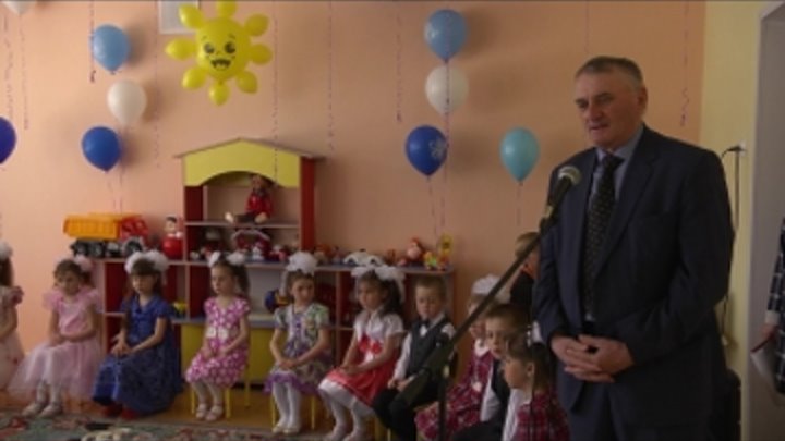 Новая дошкольная группа в Чуюнчи-Николаевке 07.04.2017