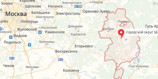 Карта города электроугли