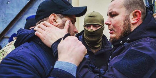 Нападение п. Уличный фронт. Активист Ганул из Одессы.